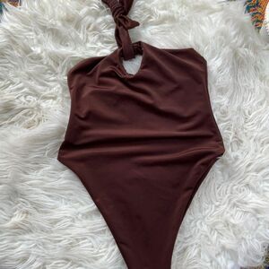 Aexae Women's Brown Swimsuit-one-piece
